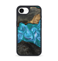 iPhone 17e Wood Phone Case - Nya (Blue, 815492)