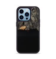 iPhone 14 Pro Wood Phone Case - Deneen (Wood Burl, 815503)