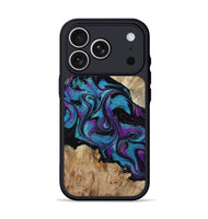 iPhone 17 Pro Wood Phone Case - Spring (Purple, 815506)