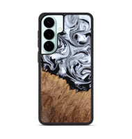 Galaxy S26 Plus Wood Phone Case - Coretta (Black & White, 815507)