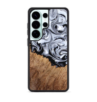 Galaxy S26 Ultra Wood Phone Case - Coretta (Black & White, 815507)