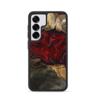 Galaxy S25 Wood Phone Case - Lina (Red, 815509)