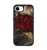 iPhone 16e Wood Phone Case - Lina (Red, 815509)