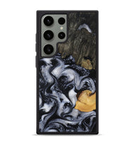 Galaxy S24 Ultra Wood Phone Case - Zora (Black & White, 815510)