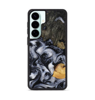 Galaxy S26 Plus Wood Phone Case - Zora (Black & White, 815510)