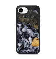 iPhone 17e Wood Phone Case - Zora (Black & White, 815510)