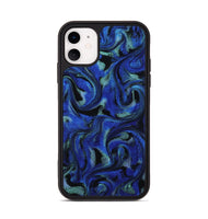 iPhone 11 ResinArt Phone Case - Mabelle (Blue, 815520)