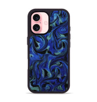 iPhone 16 ResinArt Phone Case - Mabelle (Blue, 815520)