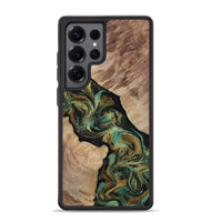 Galaxy S25 Ultra Wood Phone Case - Deron (Green, 815658)