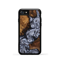 iPhone SE Wood Phone Case - Ophelia (Black & White, 815671)
