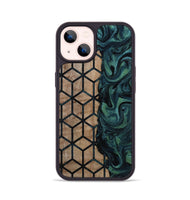 iPhone 14 Wood Phone Case - Harry (Pattern, 815688)