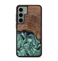 Galaxy S24 Plus Wood Phone Case - Donovan (Green, 815690)