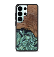 Galaxy S26 Ultra Wood Phone Case - Donovan (Green, 815690)