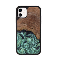 iPhone 11 Wood Phone Case - Donovan (Green, 815690)