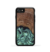 iPhone SE Wood Phone Case - Donovan (Green, 815690)