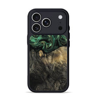 iPhone 17 Pro Wood Phone Case - Harlem (Green, 815691)