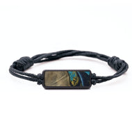 Classic ResinArt Bracelet - Lucia (Teal & Gold, 815778)