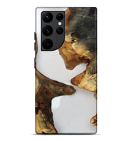 Galaxy S22 Ultra Wood Live Edge Phone Case - Jaylah (Clear, 815789)
