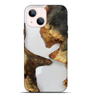 iPhone 14 Plus Wood Live Edge Phone Case - Jaylah (Clear, 815789)