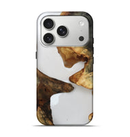 iPhone 17 Pro Wood Live Edge Phone Case - Jaylah (Clear, 815789)