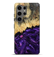 Galaxy S25 Ultra Wood Live Edge Phone Case - Baby (Purple, 815798)