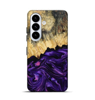 Galaxy S26 Wood Live Edge Phone Case - Baby (Purple, 815798)