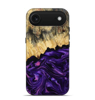 iPhone 17 Air Wood Live Edge Phone Case - Baby (Purple, 815798)