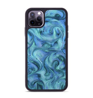 iPhone 11 Pro Max ResinArt Phone Case - Mila (Blue, 815802)