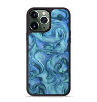 iPhone 13 Pro Max ResinArt Phone Case - Mila (Blue, 815802)
