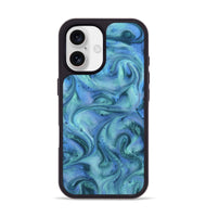 iPhone 17 ResinArt Phone Case - Mila (Blue, 815802)