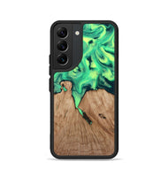 Galaxy S22 Wood Phone Case - Graham (Green, 815808)