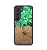 Galaxy S23 Wood Phone Case - Graham (Green, 815808)