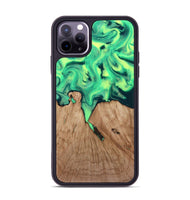 iPhone 11 Pro Max Wood Phone Case - Graham (Green, 815808)