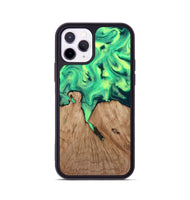 iPhone 11 Pro Wood Phone Case - Graham (Green, 815808)