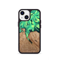 iPhone 13 mini Wood Phone Case - Graham (Green, 815808)