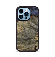 iPhone 14 Pro Wood Phone Case - Tricia (Wood Burl, 815815)