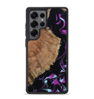 Galaxy S25 Ultra Wood Phone Case - Hakeem (Purple, 815818)