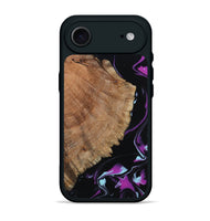 iPhone 17 Air Wood Phone Case - Hakeem (Purple, 815818)