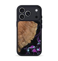 iPhone 17 Pro Wood Phone Case - Hakeem (Purple, 815818)