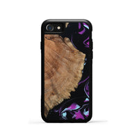 iPhone SE Wood Phone Case - Hakeem (Purple, 815818)