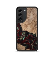 Galaxy S22 Wood Phone Case - Trey (Red, 815820)