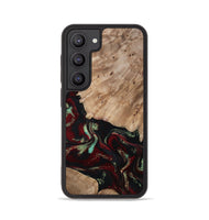 Galaxy S23 Wood Phone Case - Trey (Red, 815820)