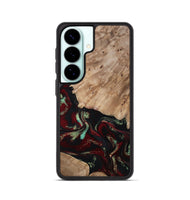 Galaxy S26 Wood Phone Case - Trey (Red, 815820)
