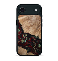 iPhone 17 Air Wood Phone Case - Trey (Red, 815820)