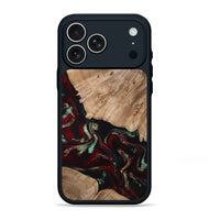 iPhone 17 Pro Max Wood Phone Case - Trey (Red, 815820)