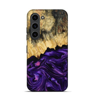 Galaxy S23 Wood Live Edge Phone Case - Mack (Purple, 815822)