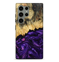 Galaxy S24 Ultra Wood Live Edge Phone Case - Mack (Purple, 815822)