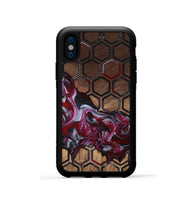 iPhone Xs Wood Phone Case - Kye (Pattern, 815840)