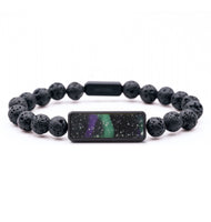 Lava Bead ResinArt Bracelet - Archie (Cosmos, 815961)