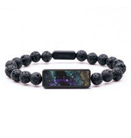Lava Bead Wood Bracelet - Owen (Cosmos, 815962)